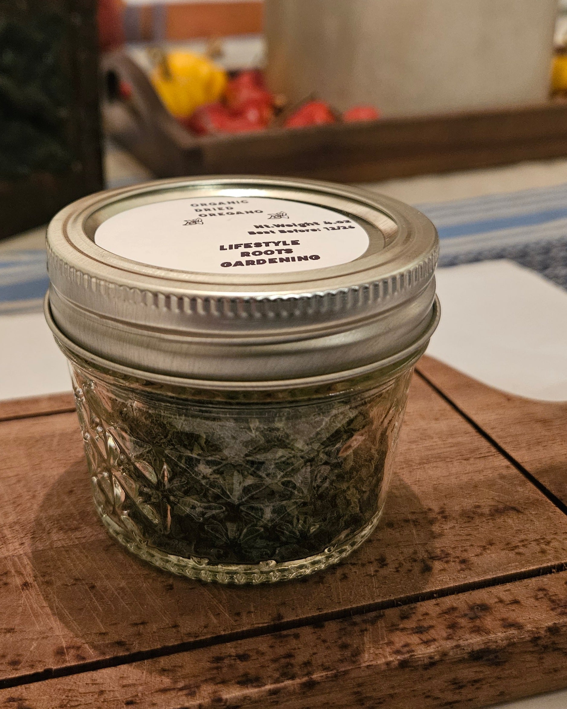 Homegrown/Organic Dried Oregano