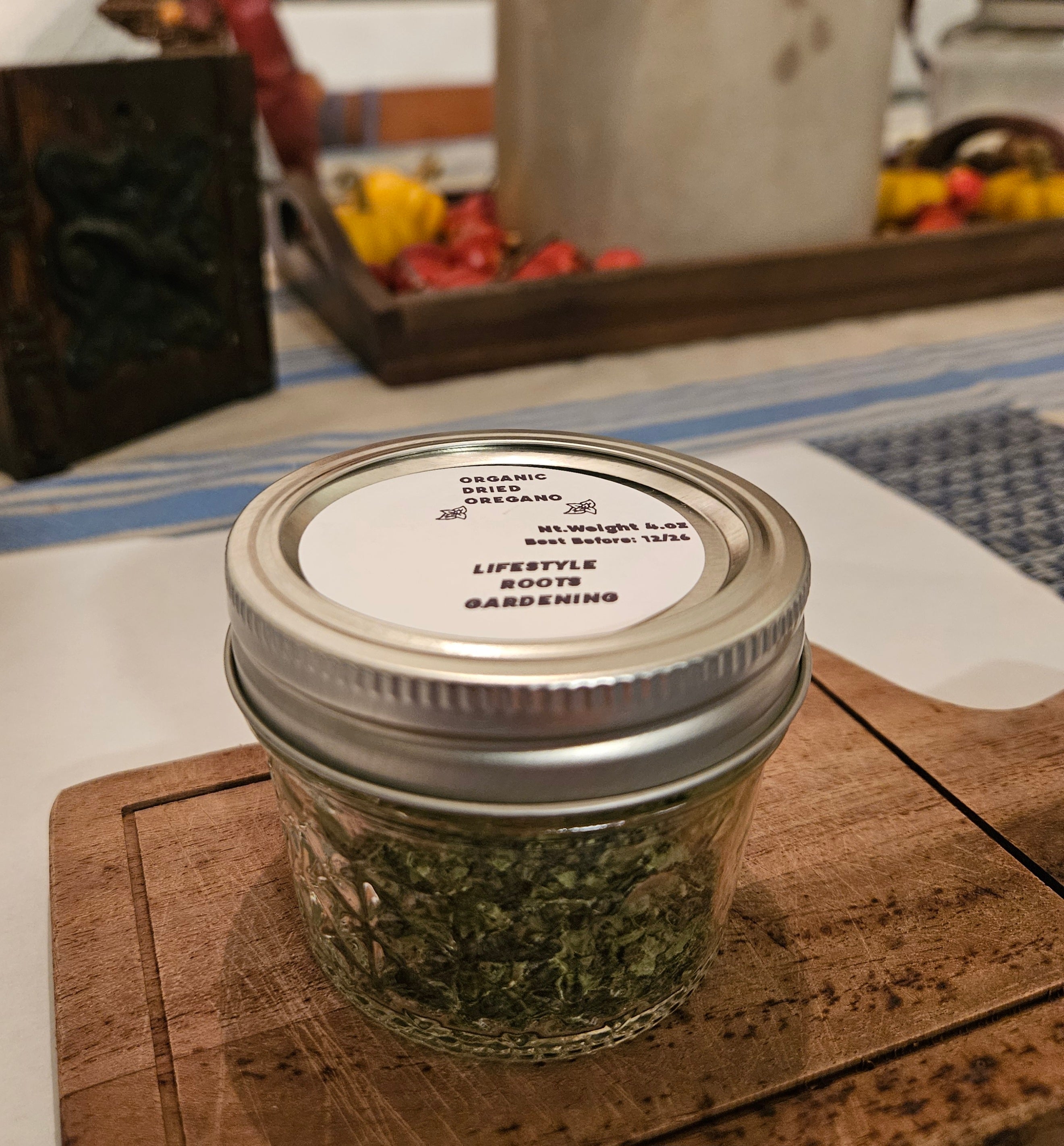 Homegrown/Organic Dried Oregano