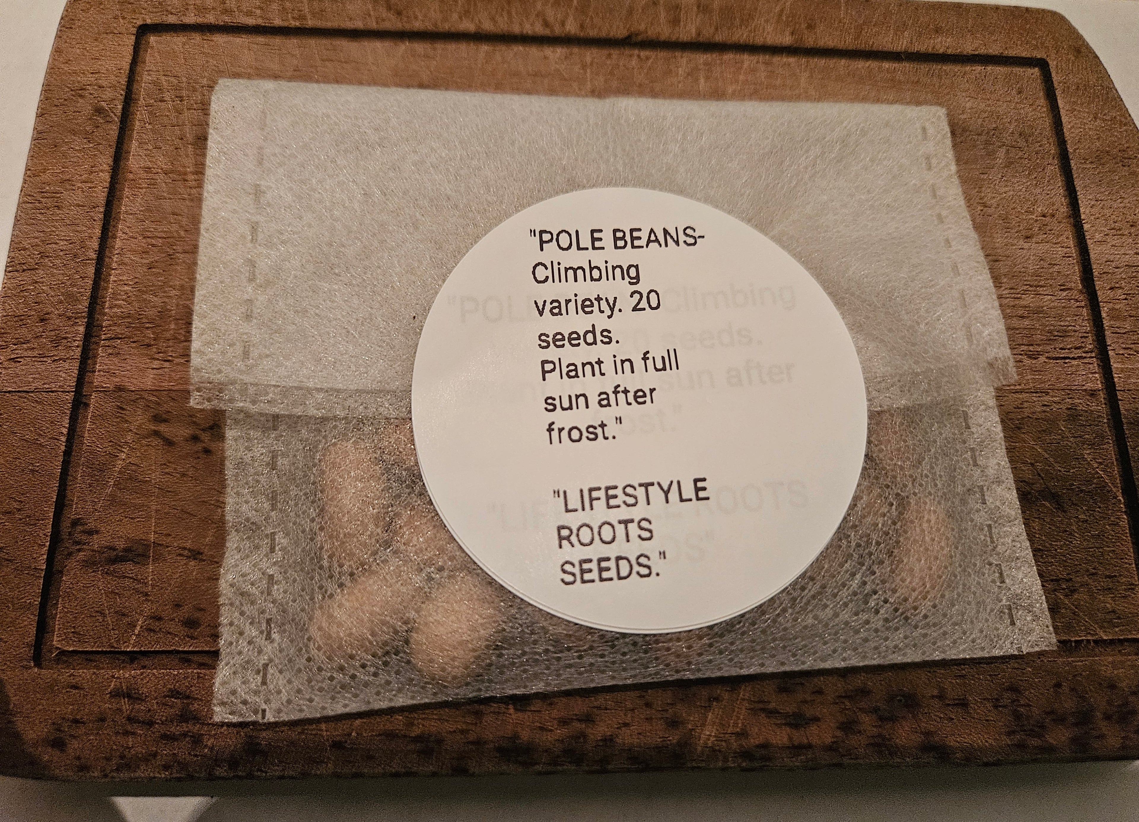 Pole Beans- Seeds